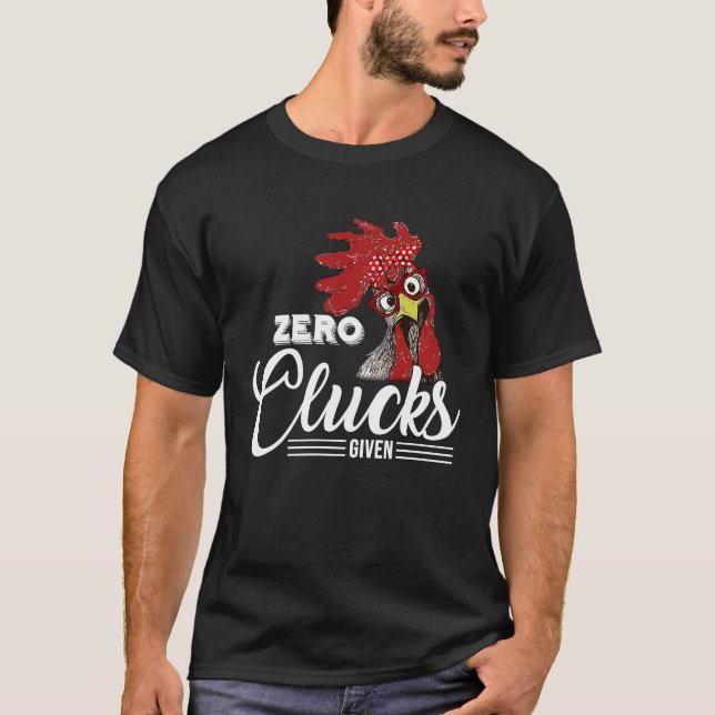 Camiseta No Dan Cluck  Pollo  Pollo (Anverso)