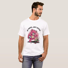 Camiseta No dates, just football - anti valentine's day