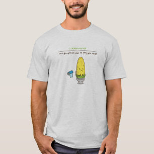 Camiseta No dé para arriba a estreñimiento las citas de
