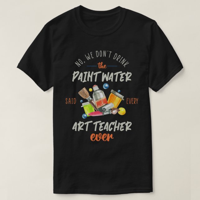 Camiseta No de pintura (Diseño del anverso)
