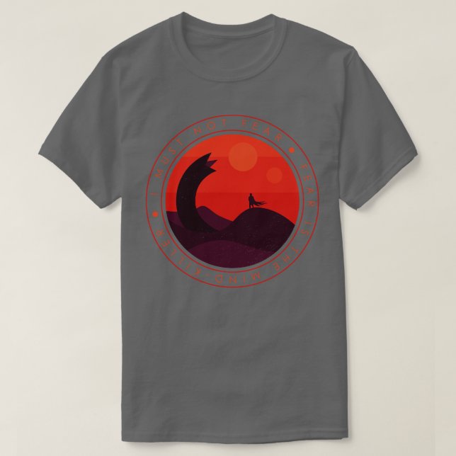 Camiseta No Debo Temer Dune (Diseño del anverso)