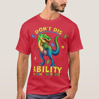 Camiseta No deis mi habilidad de autismo concientización di