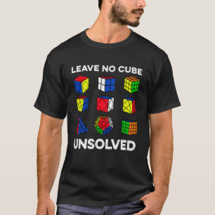 Camiseta No Dejar Cubos Sin Resolver La Resolución De La Ve