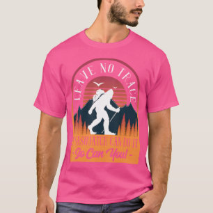 Camiseta No Dejar Rastro De Camping A Pie Grande Ou