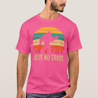 Camiseta No Dejar Rastros Caminando A Pie Grande