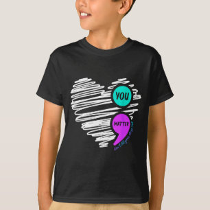 Camiseta No Dejas que Tu Historia Termine Conciencia del Su