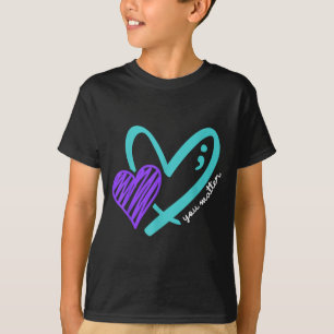 Camiseta No Dejas que Tu Historia Termine Conciencia sobre