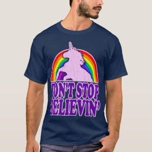 Camiseta No dejen de creer en la malestar de la cosecha de 