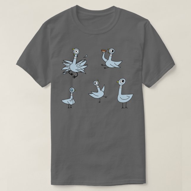 Camiseta No dejen que la paloma conduzca el autobús 11 (Diseño del anverso)