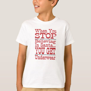Camiseta No Dejes de Creer en Santa