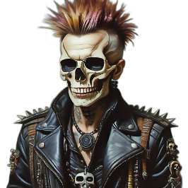 Camiseta No dejes de ser el cráneo del punk,