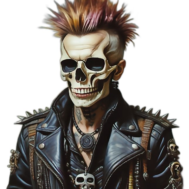 Camiseta No dejes de ser el cráneo del punk, (Subido por el creador)