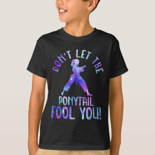 Camiseta No Dejes que la Cola de Caballo te Engañe Divertid