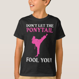 Camiseta No Dejes que la Cola de Caballo te Engañe Luchador