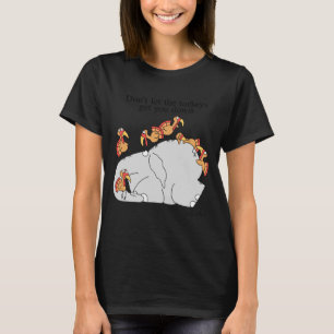 Camiseta No dejes que los pavos te desanimen