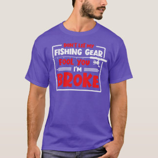 Camiseta No dejes que mi pez engañe a tu pescador
