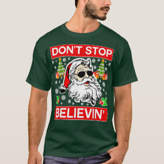 Camiseta No detengan a los Navidades de Santa Funny de Beli