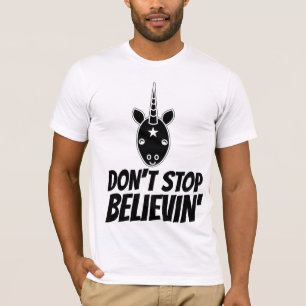 CAMISETA NO DETENGAS BELIEVIN' UNICORN T-SHIRTS VINTAGE