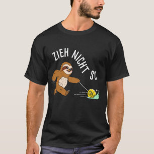 Camiseta NO DIBUJES ASÍ Humor de Caracol Perezoso