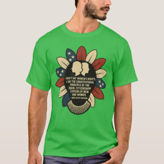 Camiseta No digo derechos de la mujer, digo la constitución