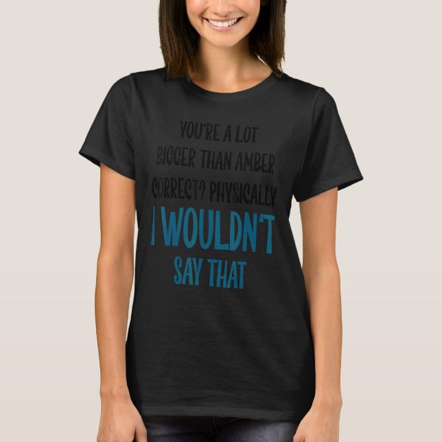Camiseta No diría que Johnny Trial (Anverso)