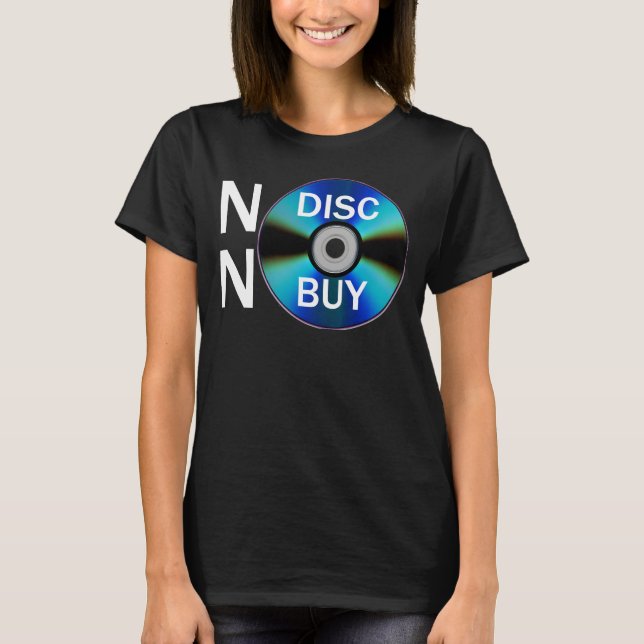 Camiseta No Disco No Compra (Anverso)