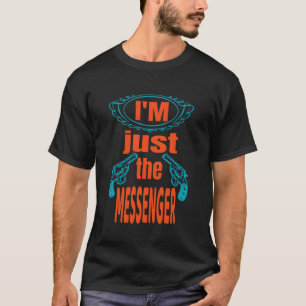 Camiseta No Disparen A La Parte Superior Del Messenger