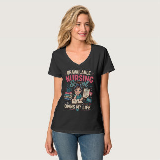 Camiseta No disponible. La Escuela de Enfermería Posee Mi V
