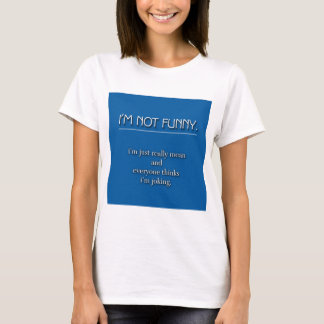 Camiseta No divertido