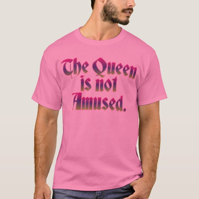 CAMISETA NO DIVIERTEN A LA REINA (Anverso)