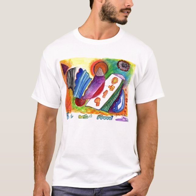 Camiseta No. doblado 1-08 de la abstracción (Anverso)