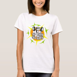 CAMISETA NO DOLOR NO GANANCIA
