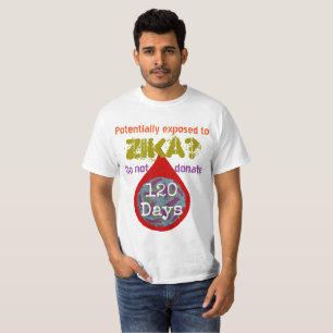Camiseta No donar 120 días por RoseWrites