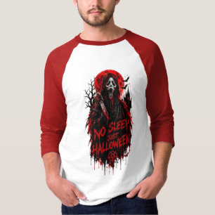 Camiseta No dormir solo grito de Halloween Diseño gótico de