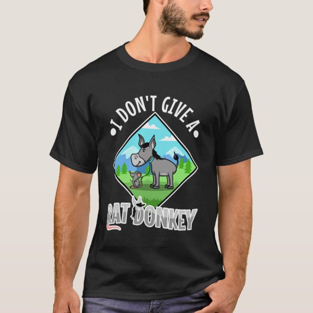Camiseta No doy un burro de rata (Anverso)