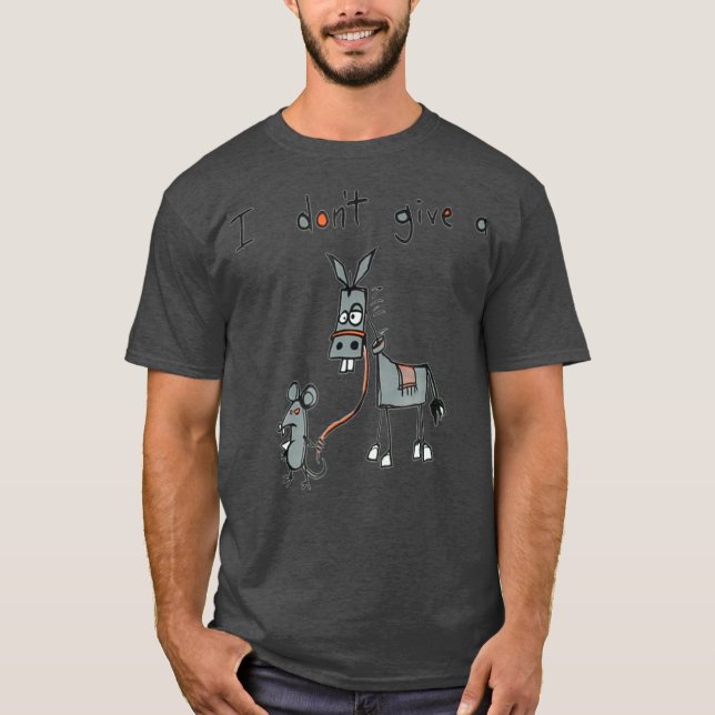 Camiseta No doy un burro rata (Anverso)