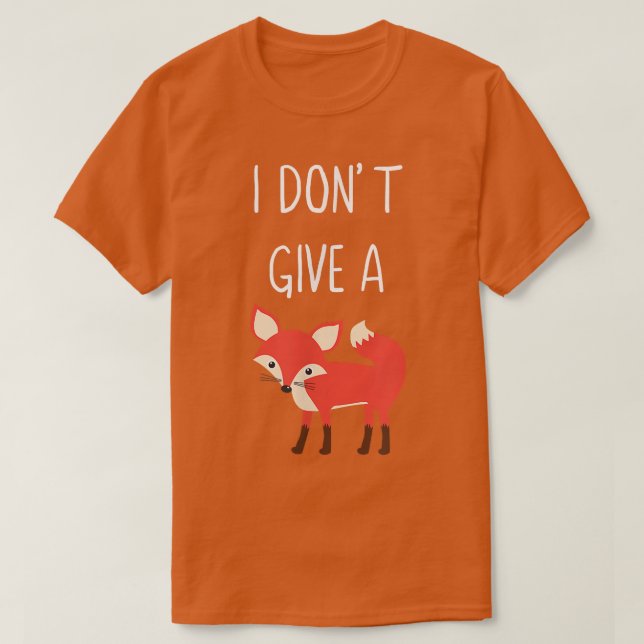 Camiseta No Doy Un Humor Divertido (Diseño del anverso)