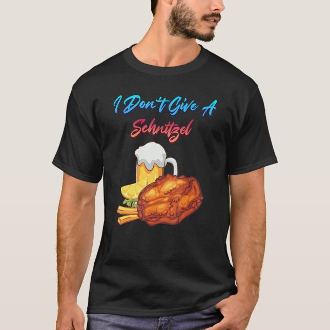 Camiseta No doy un Schnitzel (Anverso)