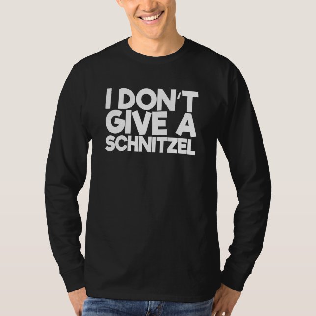 Camiseta No doy un Schnitzel 2 (Anverso)