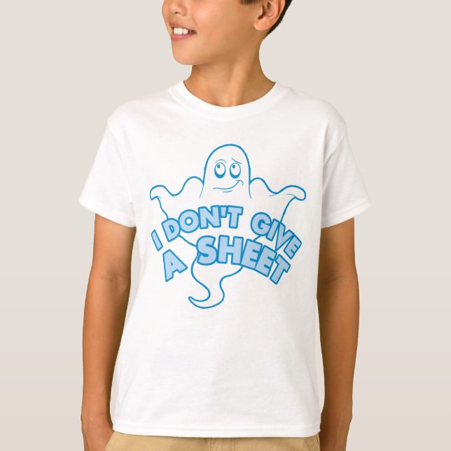 Camiseta No doy una hoja - Graciosa cita fantasma (Anverso)