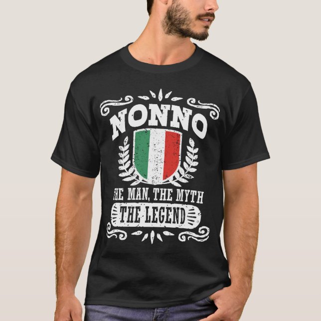 Camiseta No El Hombre El Mito La Leyenda (Anverso)