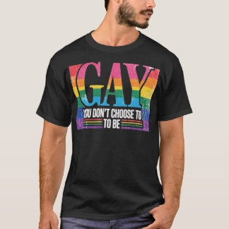 CAMISETA NO ELEGES SER GAY