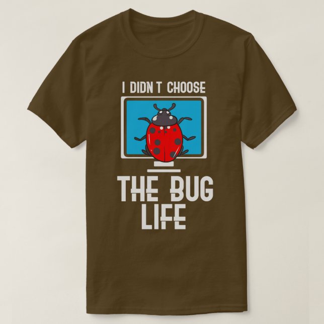 Camiseta No Elegí La Vida De Bug (Diseño del anverso)