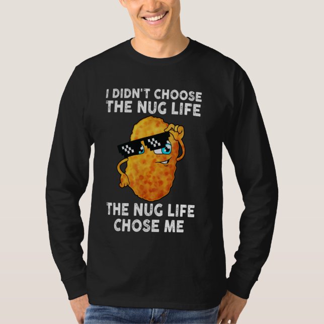 Camiseta No elegí la vida desnuda que me eligió (Anverso)