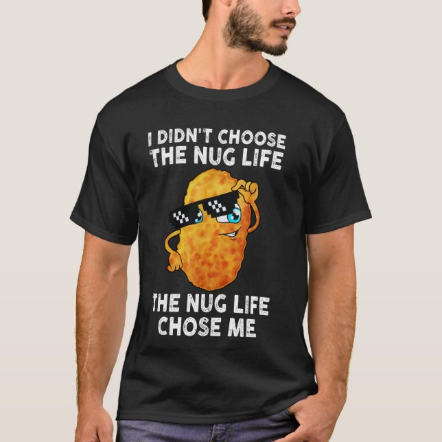 Camiseta No elegí la vida desnuda que me eligió (Anverso)