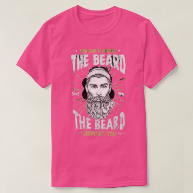 Camiseta No eliges la barba4 (Diseño del anverso)