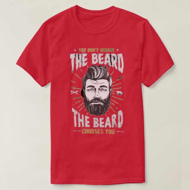 Camiseta No eliges la barba5 (Diseño del anverso)