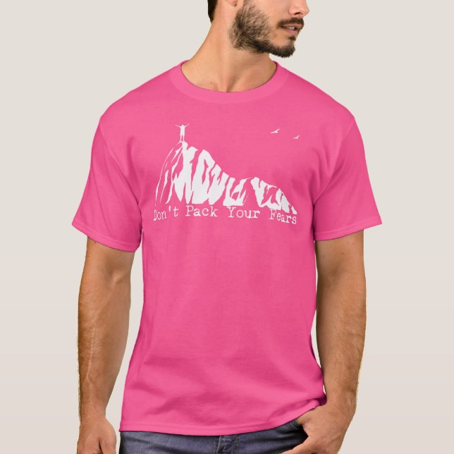 Camiseta No Empaqueten Tus Miedos Con El Mochillo De Sender (Anverso)