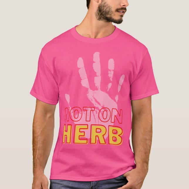 Camiseta No en hierba (Anverso)