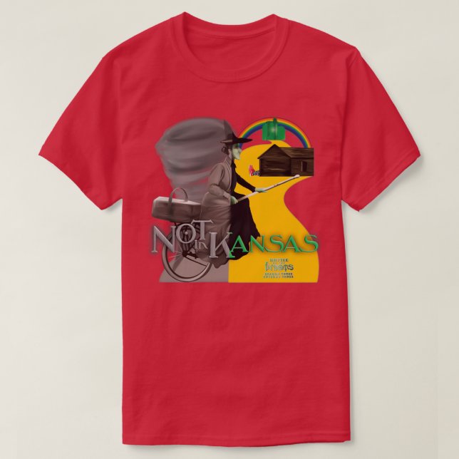 Camiseta No en Kansas 1 (Diseño del anverso)